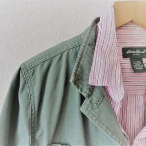 *~Eddie Bauer Button Down and Jacket~*